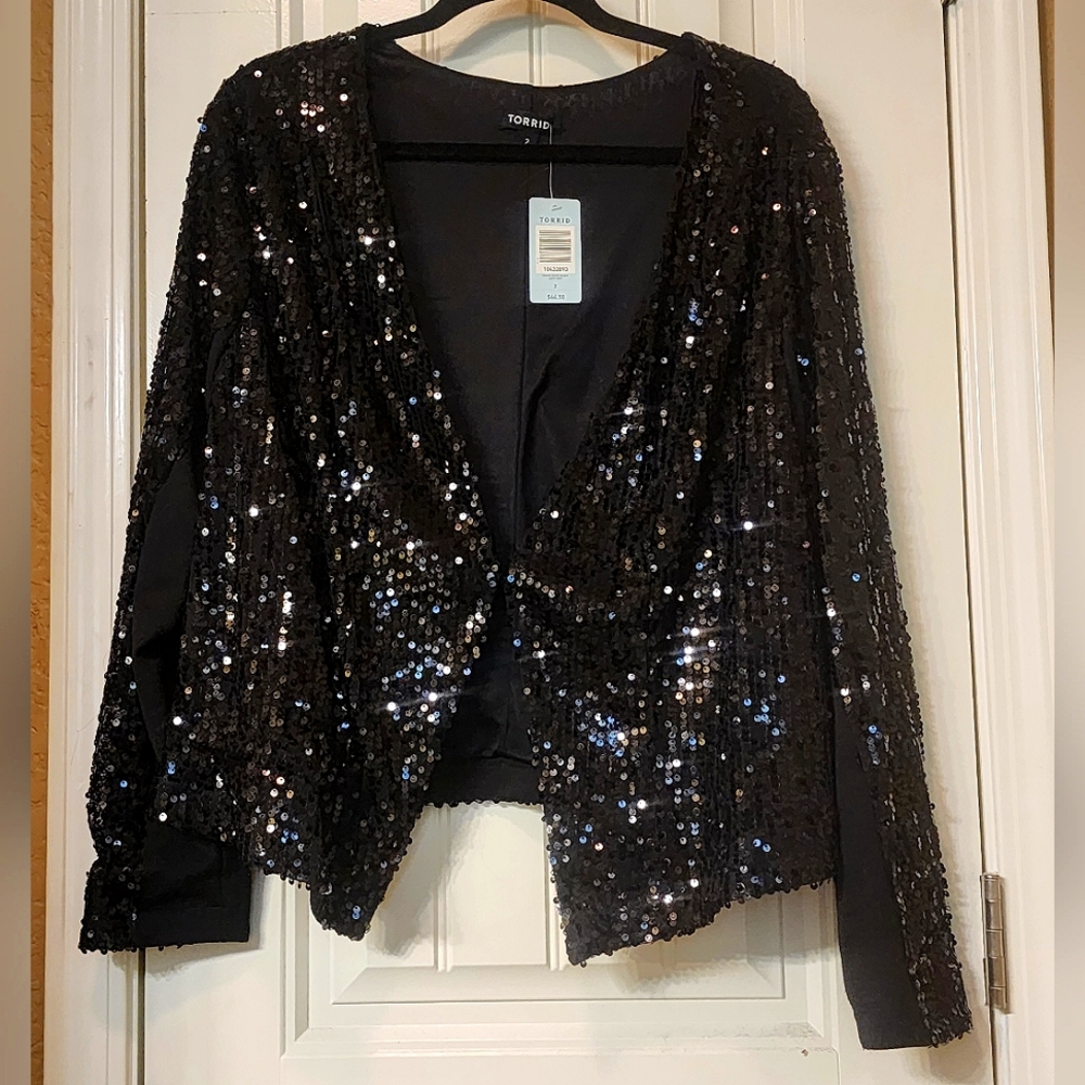Torrid sequin jacket.  Size 18/20